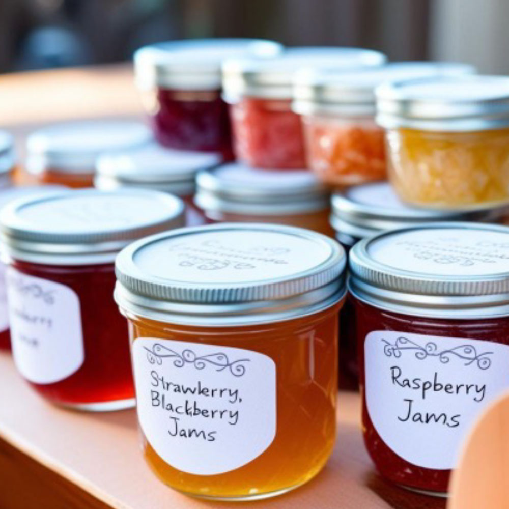 Cute Jars Filled with Treats