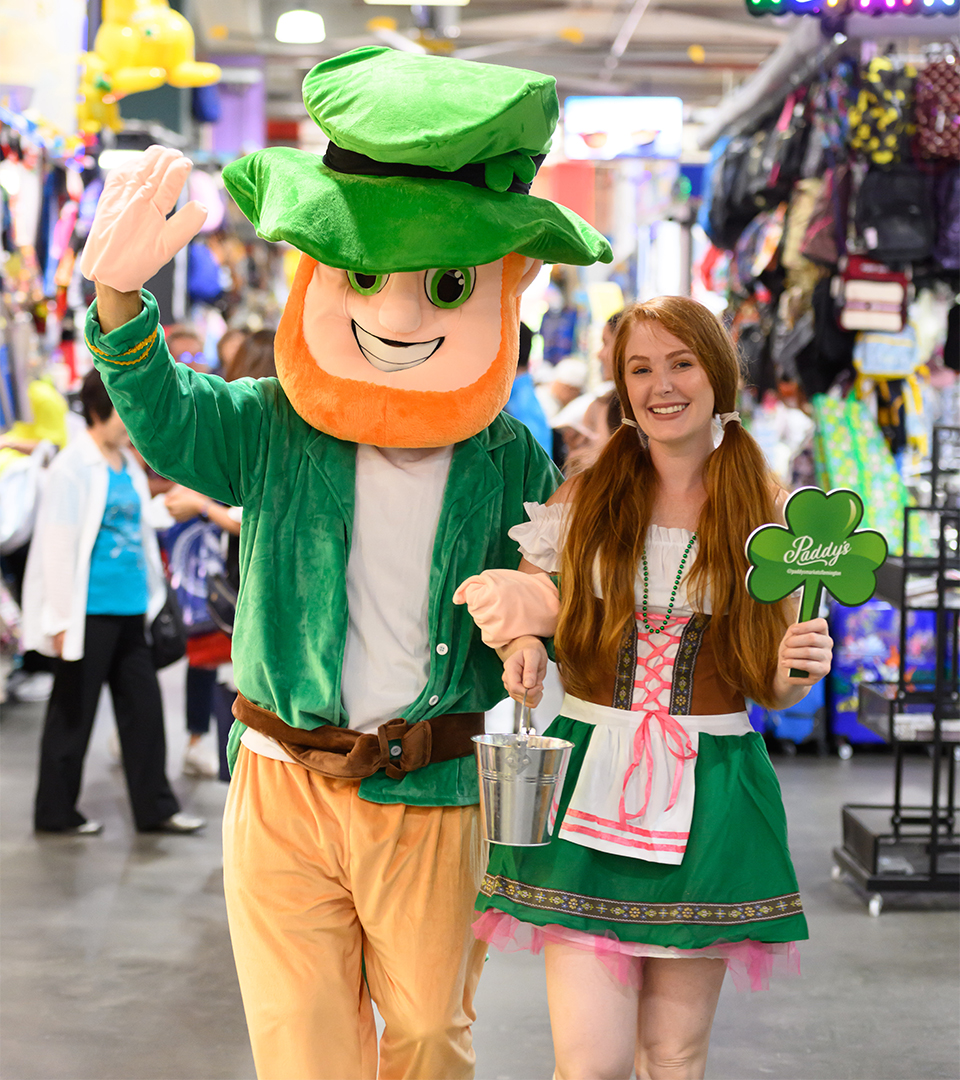 St Patrick's Day at Paddy's Market